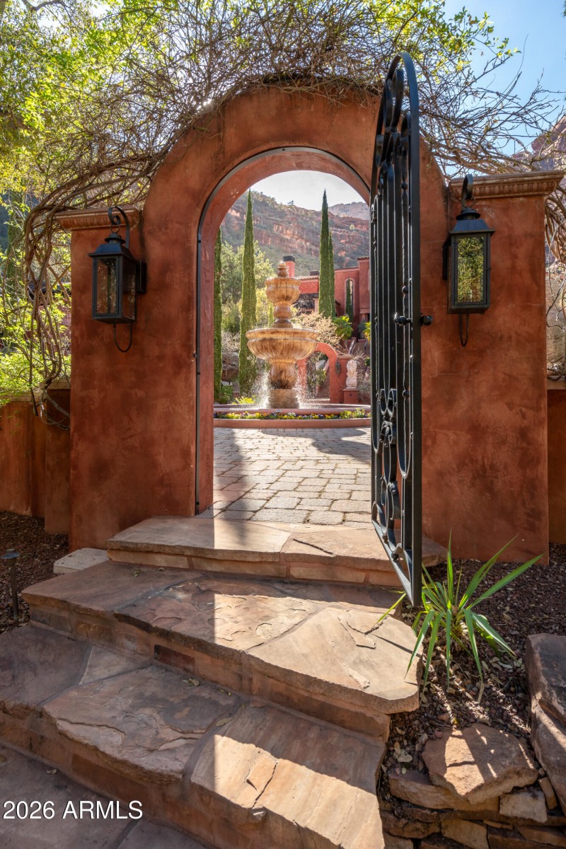 Private Park Entrance