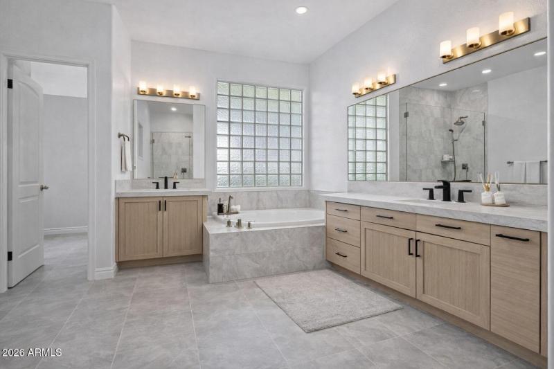 Master Bath Virtual Rendering