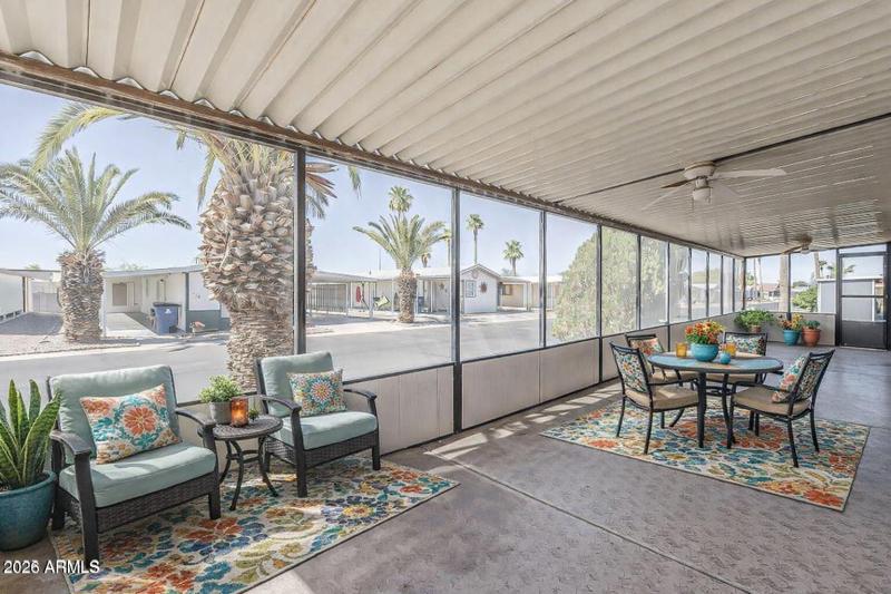 Virtually Staged Arizona Room