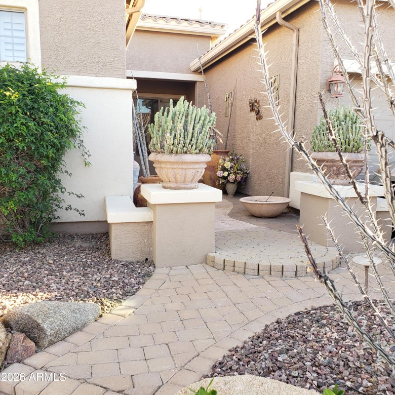 Front entrance