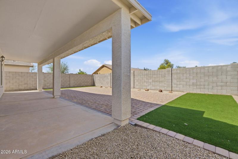 Extended Covered Back Patio