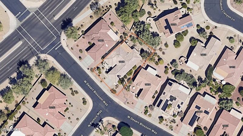 Aerial View of Lot