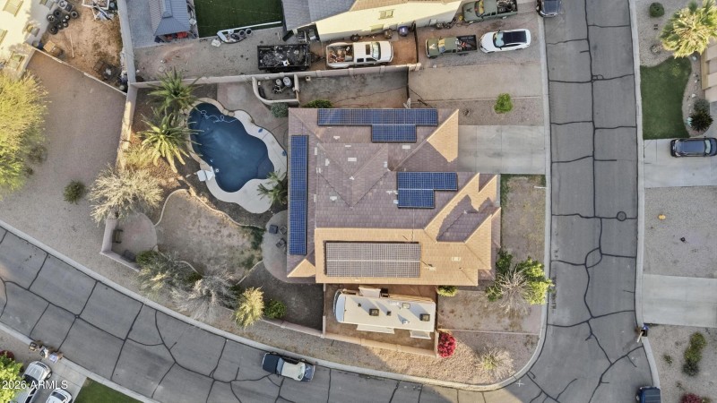 aerial view