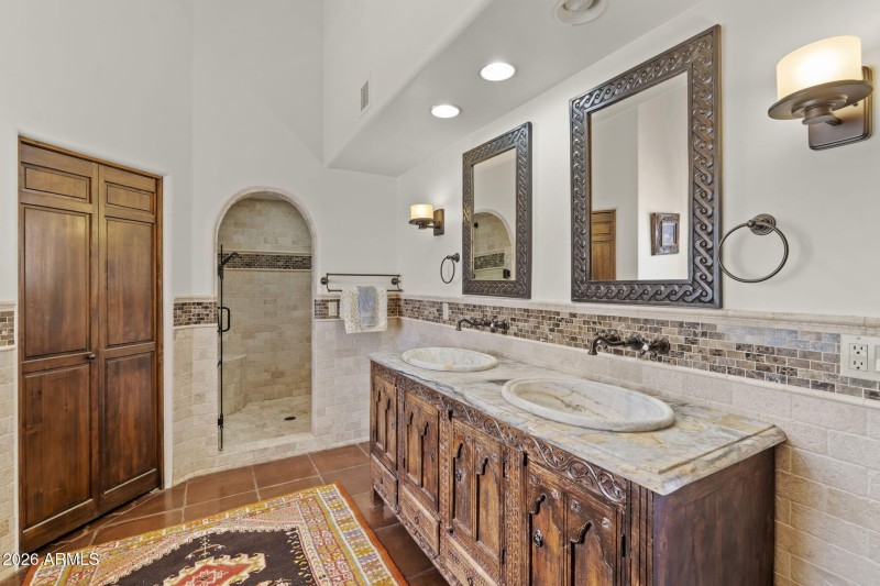 Hardwood Vanity