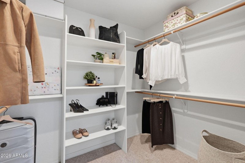 Primary Walk-In Closet