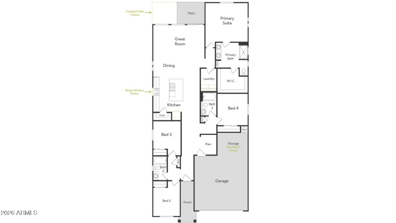 Sagebrush Floorplan