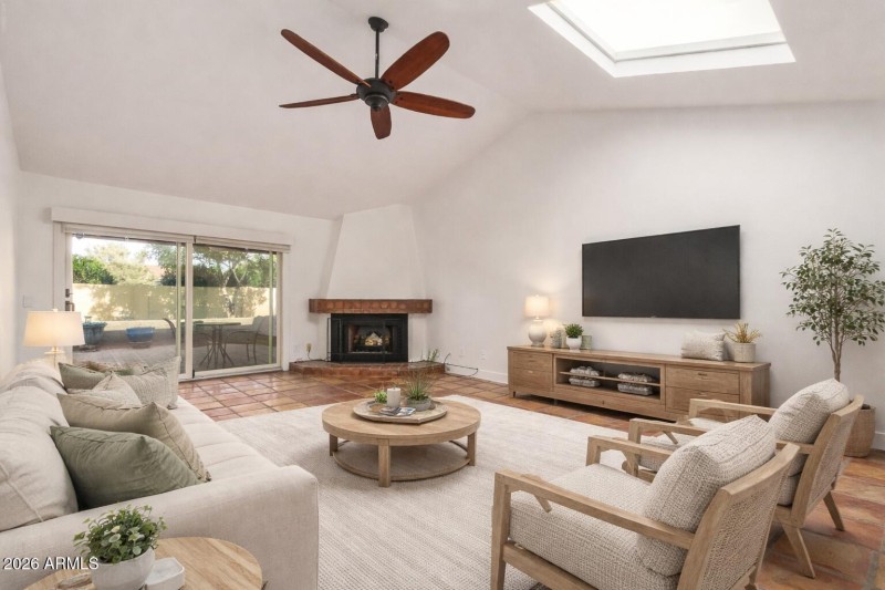 Virtually Staged Great Room