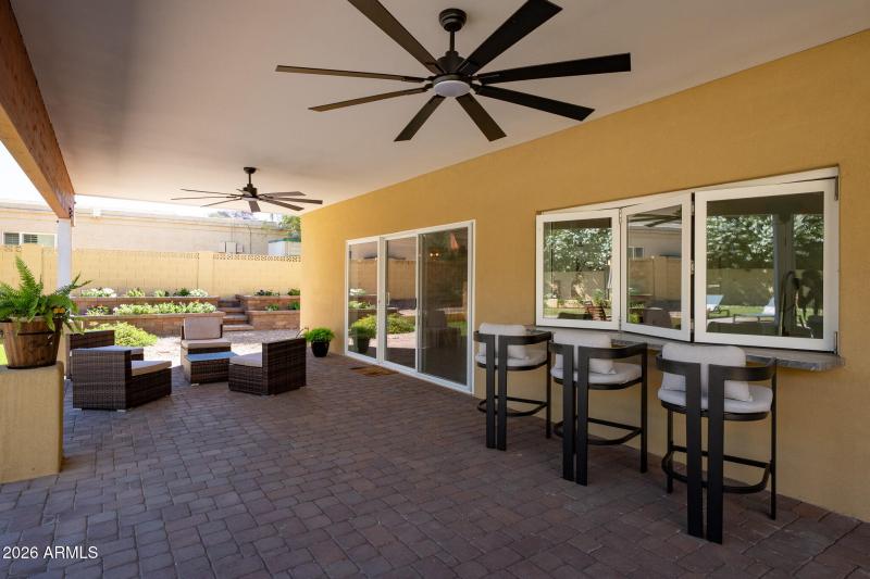 Huge Patio!