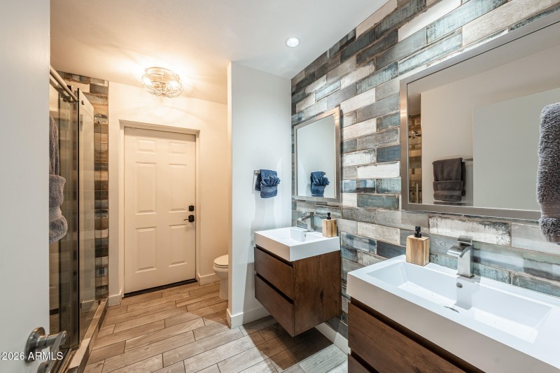 Hall bath