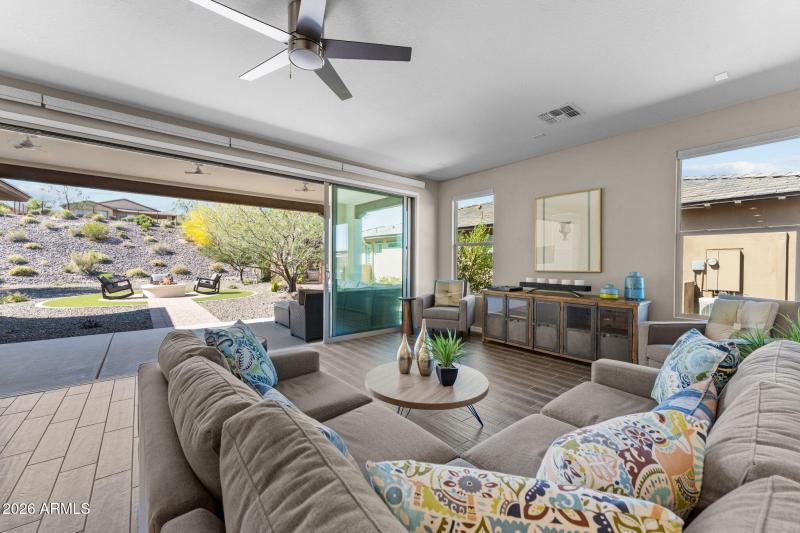 Great room/20 ft slider
