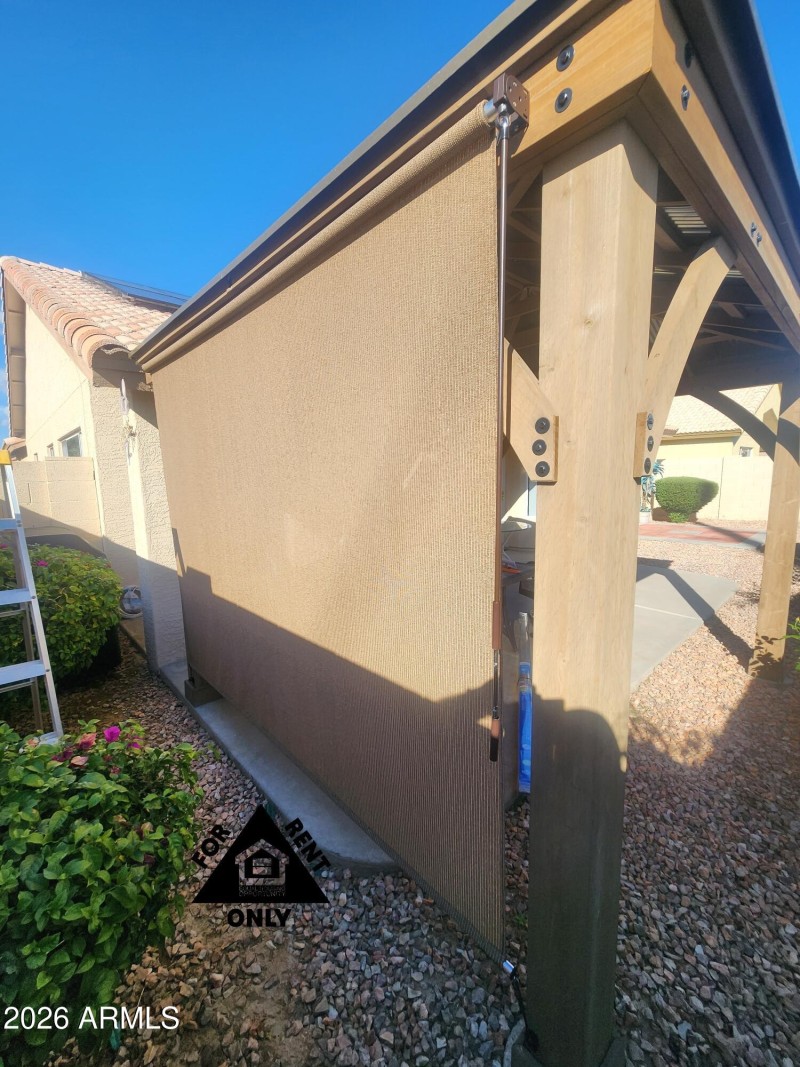 Gazebo Shade Screen