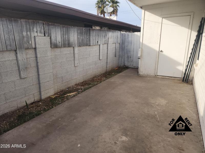 Back Patio