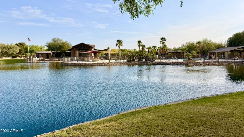 Clubhouse and pools