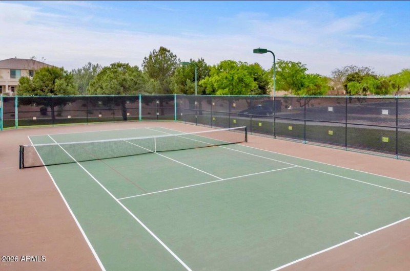 Tennis courts