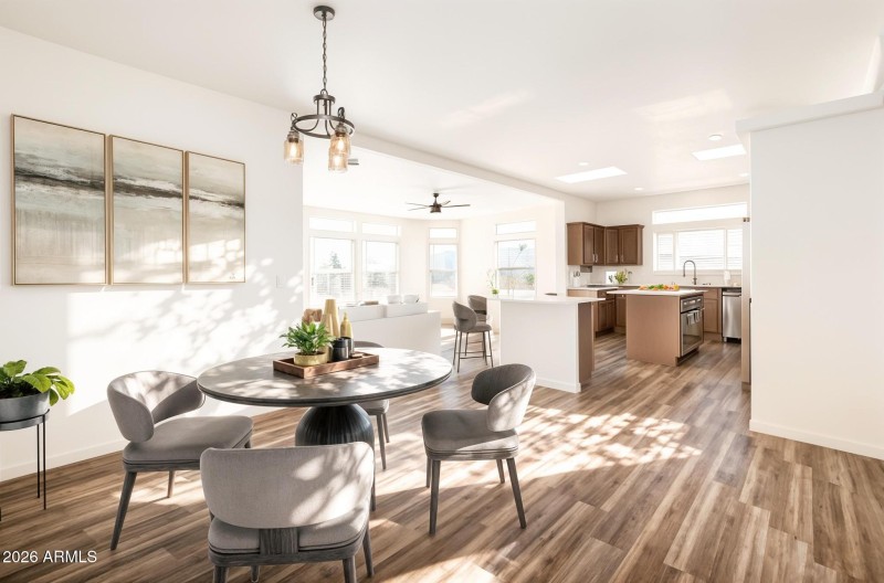 Bright Open Dining Area