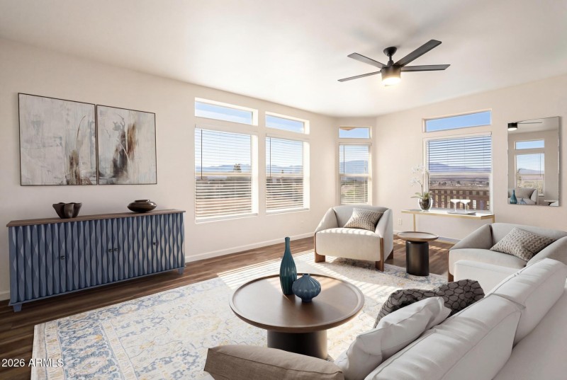 Open Living With Scenic Views