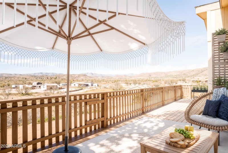 Scenic Covered Deck Views