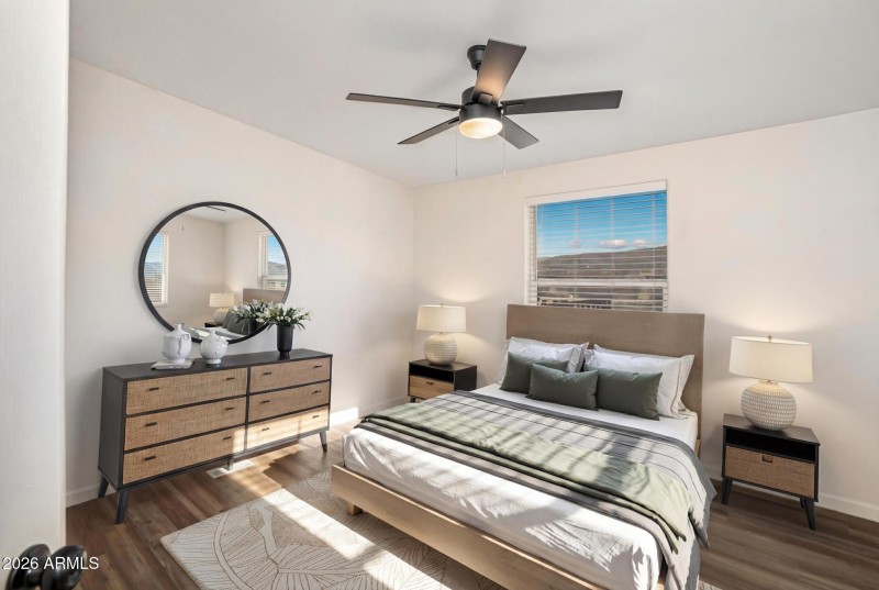 Stylish Secondary Bedroom