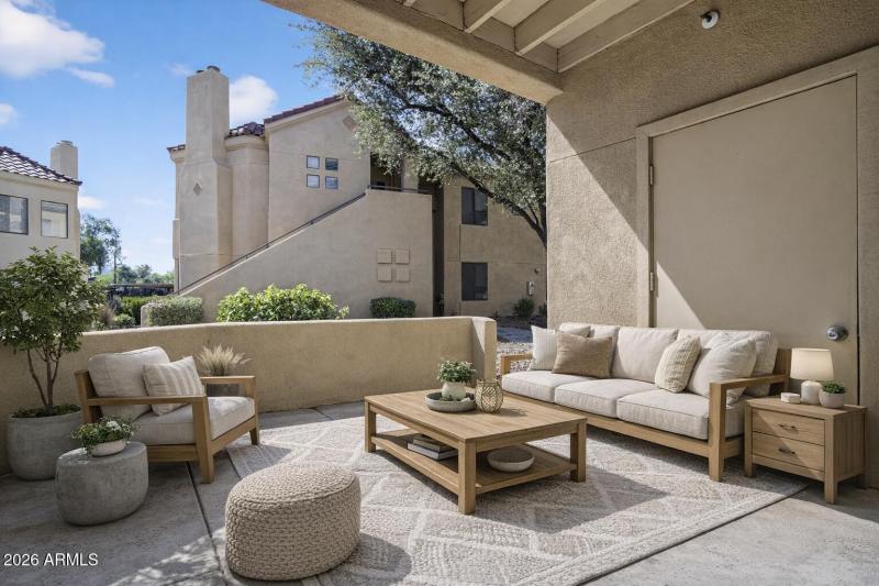Patio Staged Virtually