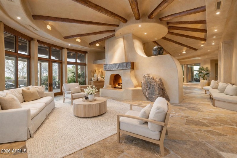 Living Area Staged