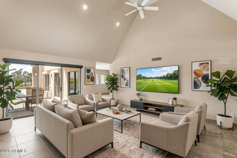 Virtually Staged/Main Living