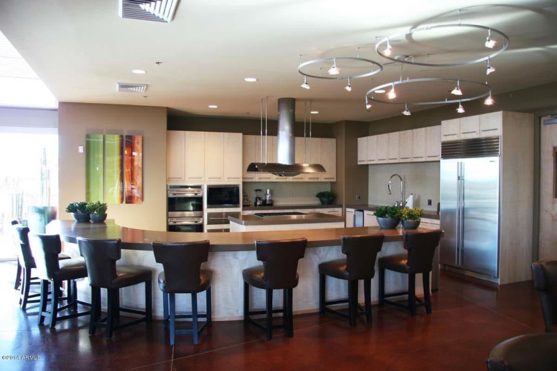 Clubhouse kitchen