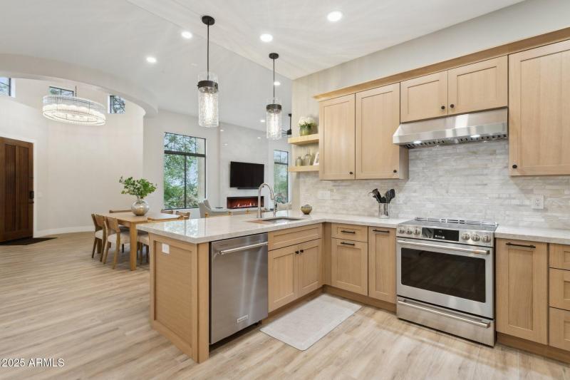 Kitchen Open to Great Room
