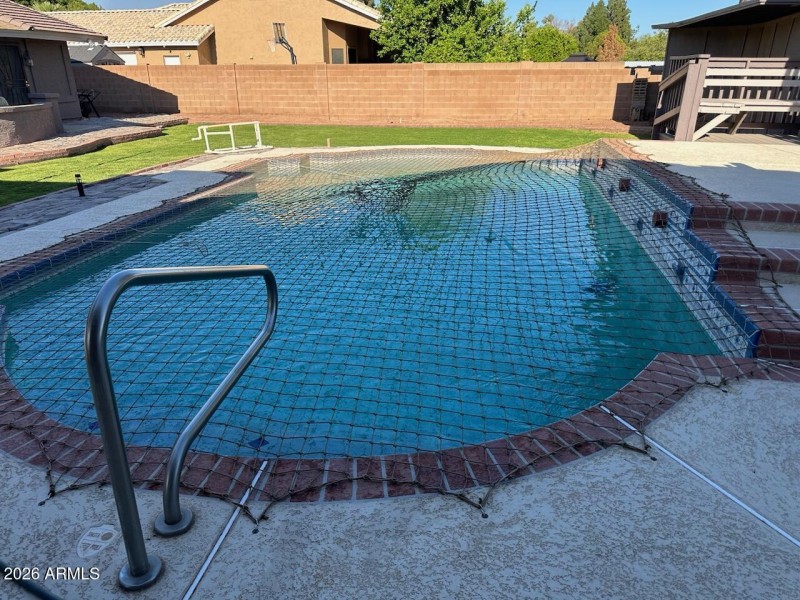 Pool with Net