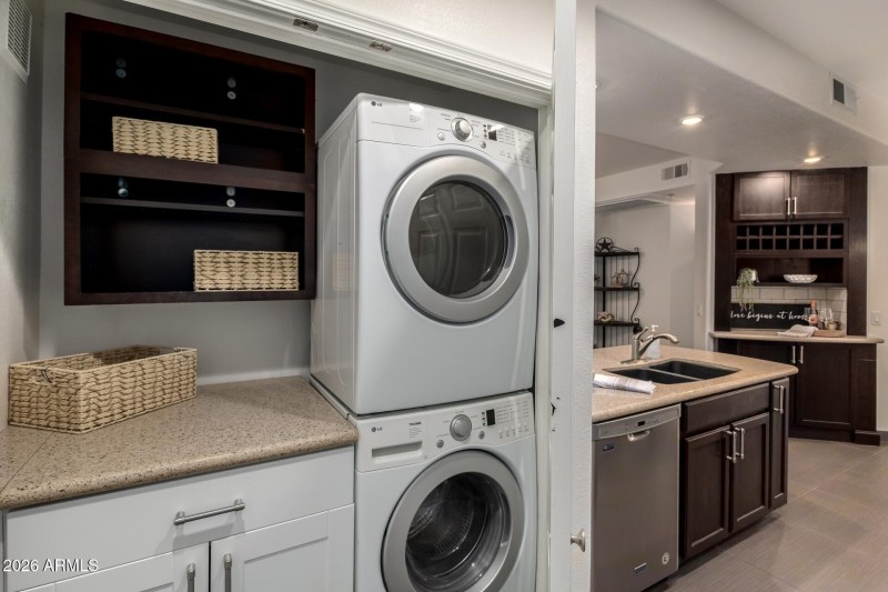 Laundry Space with Storage