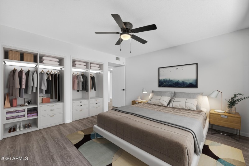 2nd Bedroom Staged