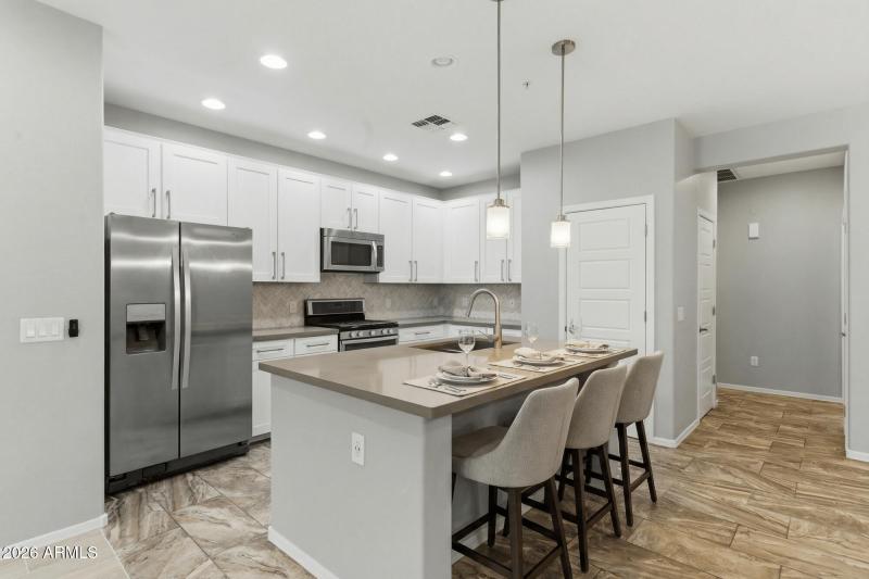 Virtually Staged Kitchen