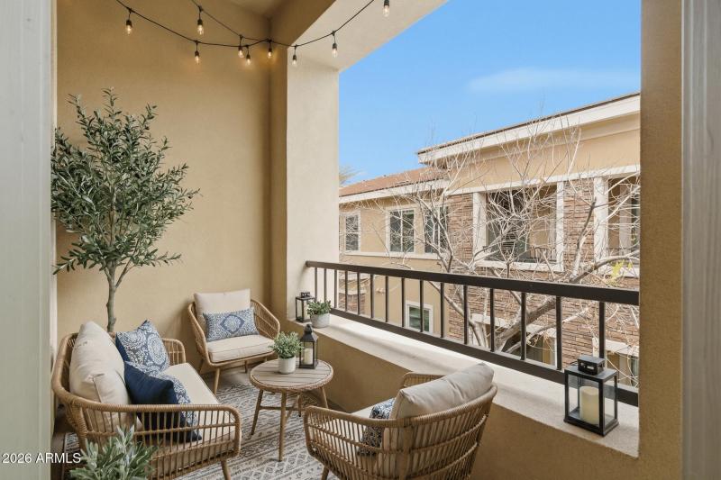 Virtually Staged Patio