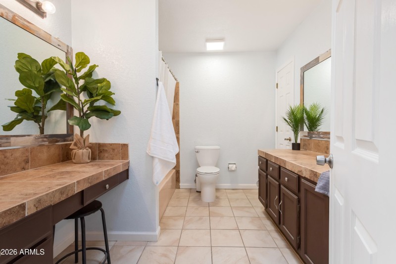 Hall bath