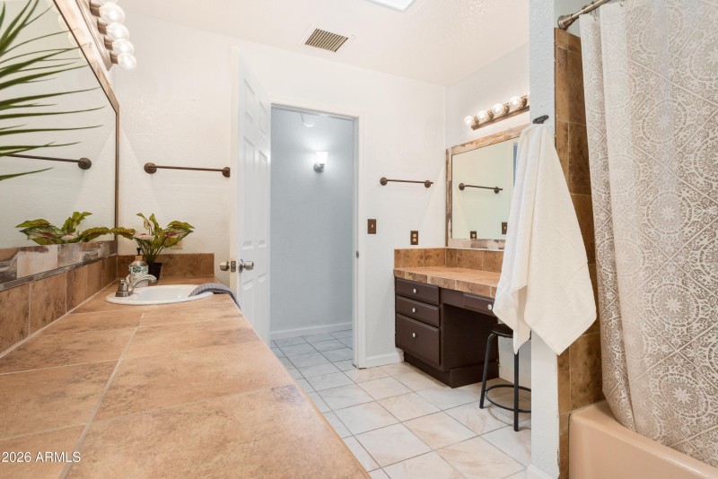 Large hall bath