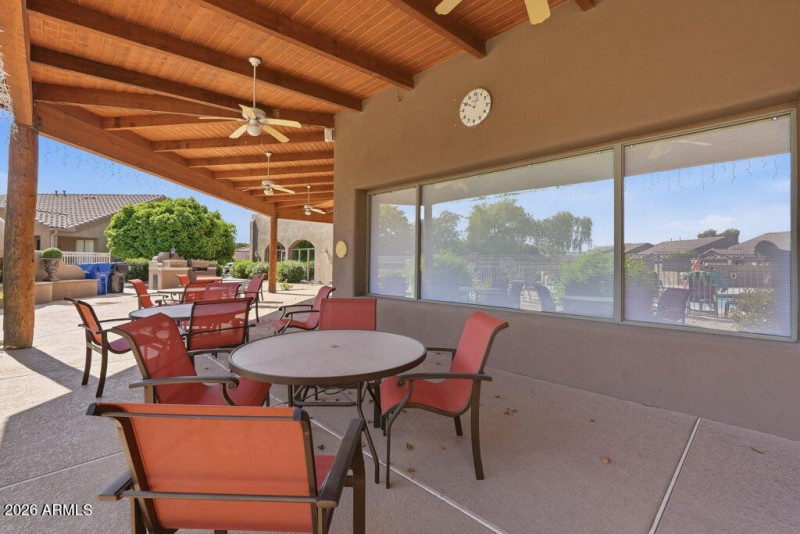 Community Center Patio