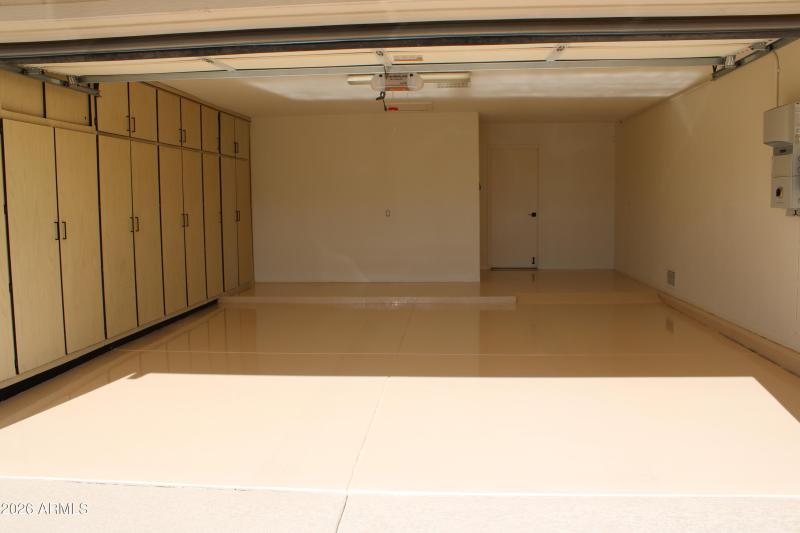 32 - 2 Car Garage Plus Golf Cart Area