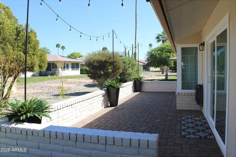 38 - Large Back Patio