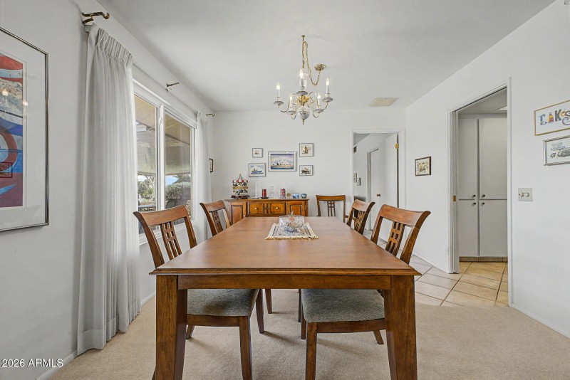 Dining Room with a view