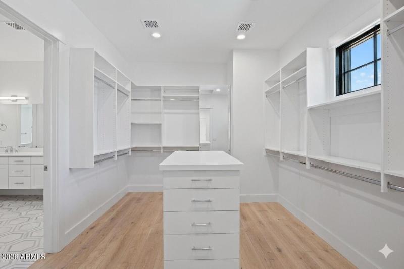 Primary Walk-In Closet