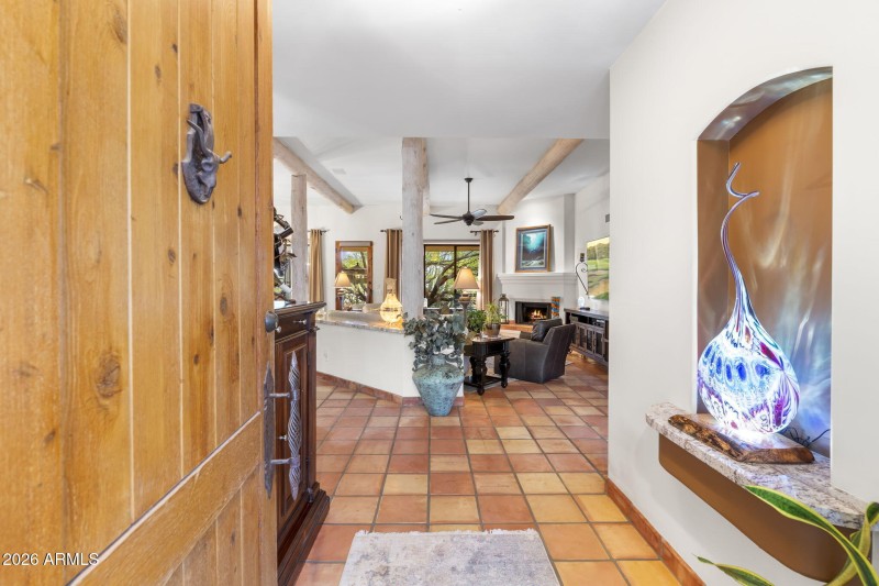 Welcoming Entry