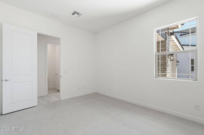 First floor secondary bedroom entry