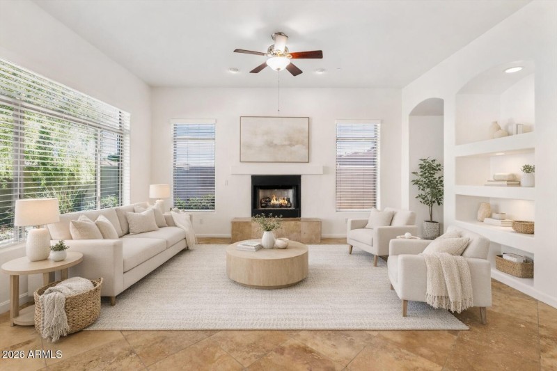 Elegant modern living room design