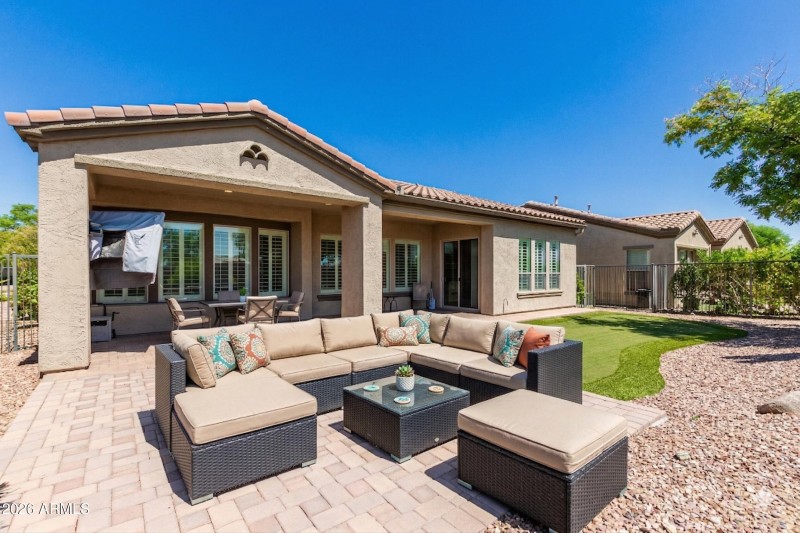 Back patio