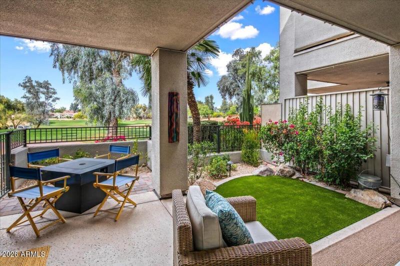 Coverd Patio Area