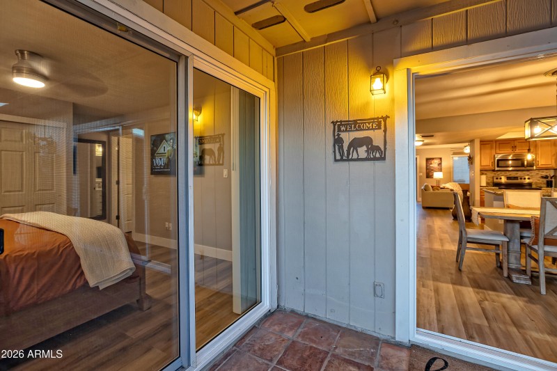 Doorwalls to Primary:Kitchen