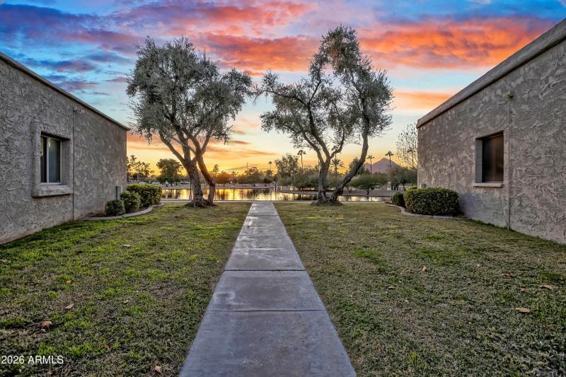 Walkway to Chaparral Lake