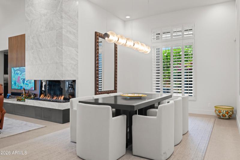 Formal Dining Opens to Great Room