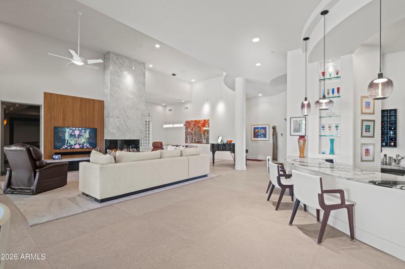 Great Room with Bar