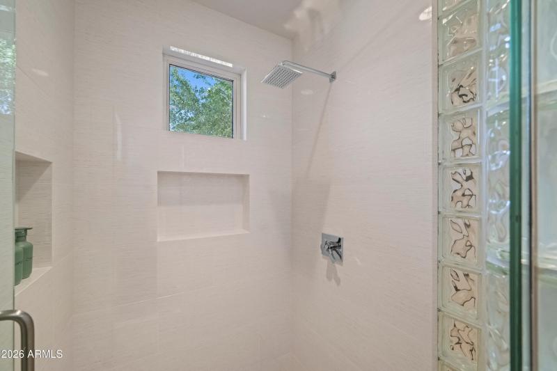 Bathroom connects Bdrm 3 & Exercise Rm