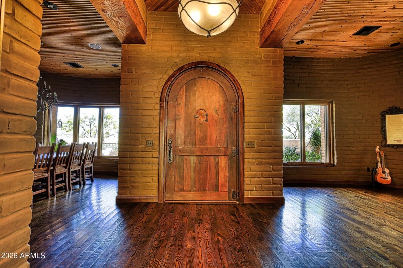 Front Door from the inside